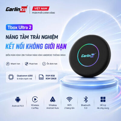 ANDROID BOX CARLINKIT ULTRA 2 CHIP 8X 6350, Ram 8GB-Rom 128GB