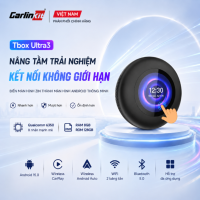 ANDROID BOX CARLINKIT ULTRA 3 CHIP 8X 6350, Ram 8GB-Rom 128GB